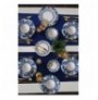 Set pjata ( 24 Pc) X00016980000 Blue White