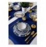 Set pjata ( 24 Pc) X00016980000 Blue White