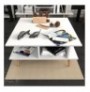 Tavoline kafeje Akya Coffee Table - White White