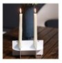 Shandan Enzo Candle - 2 White