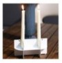 Shandan Enzo Candle - 2 White