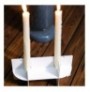 Shandan Enzo Candle - 2 White