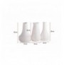 Set vazo Trove Crease Series Set - White White