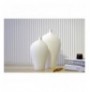 Set vazo Trove Asimetrik Set - White White