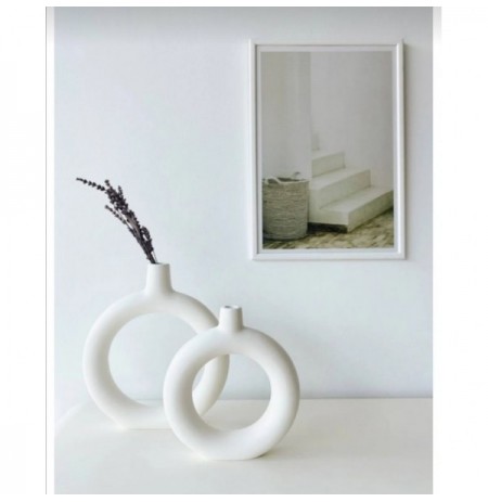 Set vazo Trove Rings Set - White White