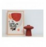 Vazo Trove Porcini - Tile Red