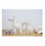 Set objekt dekorues ( 2 Pc ) Trove Horse - White