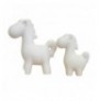 Set objekt dekorues ( 2 Pc ) Trove Horse - White