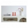 Set objekt dekorues ( 2 Pc ) Trove Candle - Orange