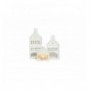 Set objekt dekorues ( 3 Pc ) Trove Homes Set - White