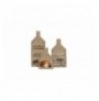 Set objekt dekorues ( 3 Pc ) Trove Homes Set - Beige