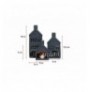 Set objekt dekorues ( 3 Pc ) Trove Homes Set - Anthracite