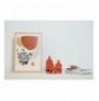 Set objekt dekorues ( 3 Pc ) Trove Homes Set - Orange