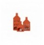 Set objekt dekorues ( 3 Pc ) Trove Homes Set - Orange