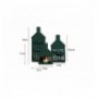 Set objekt dekorues ( 3 Pc ) Trove Homes Set - Green