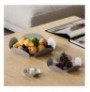 Set dekorues metali ( 3Pc ) Hofmann Rodos-C - Light Grey