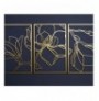 Set dekorues metali ( 3Pc ) Artepera Floral Line Art - APT529