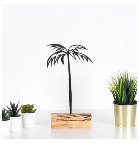 Objekt dekorues Bystag Palm - Black