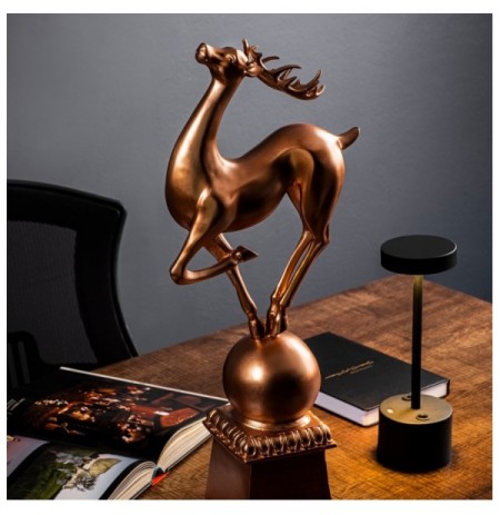 Objekt dekorues Tanelorn Deer Pose - 2 Bronze