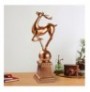 Objekt dekorues Tanelorn Deer Pose - 2 Bronze