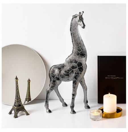 Objekt dekorues Tanelorn Giraffe 3 Silver