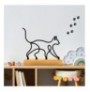 Objekt dekorues Tanelorn Meow - Black Wooden Black