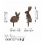 Set objekt dekorues ( 2 Pc ) Tanelorn Rabbits -A 01 Multicolor