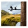 Objekt dekorues Tanelorn Bird On The Branch 03 - Black Black