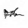 Objekt dekorues Tanelorn Bird On The Branch 04 - Black Black