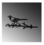 Objekt dekorues Tanelorn Bird On The Branch 05 - Black Black