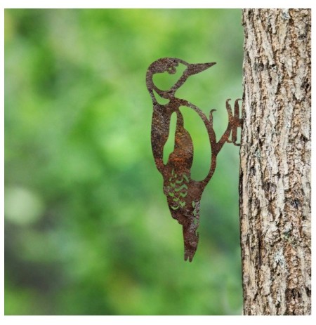 Objekt dekorues Tanelorn Bird On The Branch 01 - Brown Brown