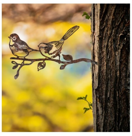 Objekt dekorues Tanelorn Bird On The Branch 04 - Brown Brown