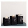 Set shandan ( 3 Pc ) Artepera Ginkgo Tealight - APT549 - Black Black