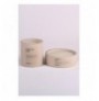 Set qirinj ( 2Pc ) Cistern Watch Me Burn Beige