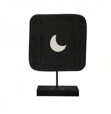 Objekt dekorues Markham Moonlit 27 Black White