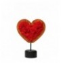 Objekt dekorues Markham Heart 30 Walnut Black Red