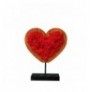 Objekt dekorues Markham Heart 27 Walnut Black Red