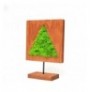 Objekt dekorues Markham Triangular Moss 28 Green Walnut Black