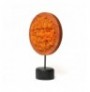 Objekt dekorues Markham Orange Round Moss 30 Orange Black