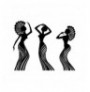 Set dekorues metali ( 3Pc ) Tanelorn African Woman Dance Black