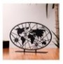 Objekt dekorues Lumina New Style World Map - Black Black