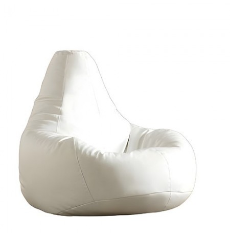 Bean Bag Atelier del Sofa Deri Armut - White