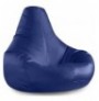 Bean Bag Atelier del Sofa Deri Armut - Blue