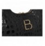 Shoulder Bag Lucky Bees 505 - Croco Black