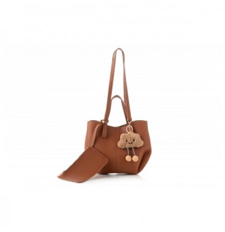 Shoulder Bag Lucky Bees 1274 - Tan