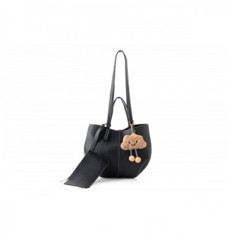 Shoulder Bag Lucky Bees 1274 - Black