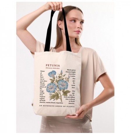 Tote Bag Bergland 2004 Cream Black