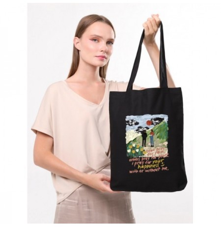 Tote Bag Bergland 1881 Black