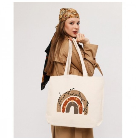 Tote Bag Bergland 1688 Cream