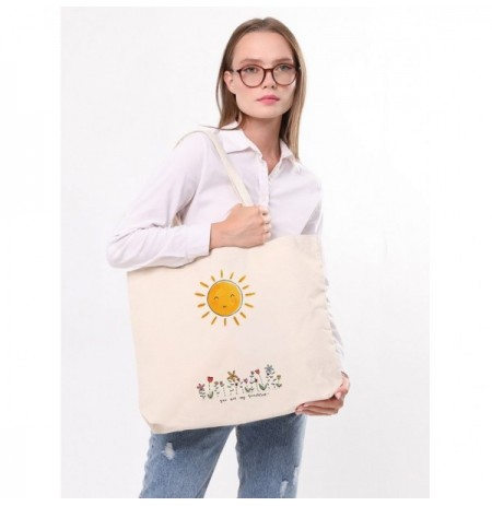 Tote Bag Bergland 1654 Cream